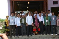 Kunjungan Bapak Presiden RI H.Ir Joko Widodo dalam rangka peresmian Bandara Rembele Kabupaten Ben...