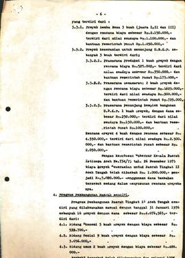 Laporan Bupati Kepala Daerah Tingkat II pada rapat kerja  8