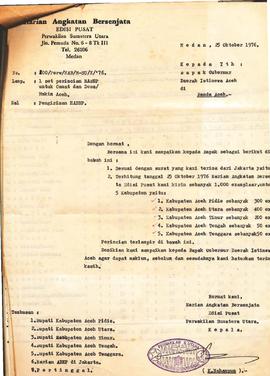 berkas 133.11 - Surat tentang harian Angkatan Bersenjata pada Provinsi Daerah Istimewa Aceh  2
