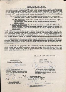 berkas 14/2 - Memori Timbang Terima dan Berita Acara Serab Tennia Jabatan Oubemur Kepala Dacrah I...