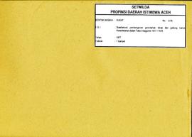 Standarisasi pembangunan perumahan dinas dan gedung kantor Pemerintahan dalam Tahun Anggaran 1977...