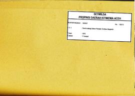 berkas 183.13 - Surat tentang Bahan Pustaka Terbitan Bappeda.  2