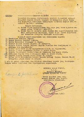berkas 82/8 - Berkas Berita Acara Serah terima Jabatan Bupati Kepala Daerah Tk. 11 Aceh Timur dan...