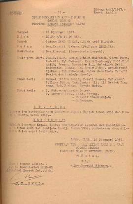 Notulen Sidang ke I DPRD-GR Propinsi Daerah Istimewa Aceh tanggal 23 s/d 31 Januari 1967 4