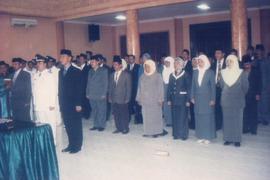 Pelantikan dan Penyumpahan Pejabat Eselon III dan IV Kab. Aceh Barat pada Tanggal 8 Januari 2004 (3)