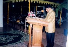 Pembukaan oleh Bapak Gubenur Aceh Syamsudin Mahmud