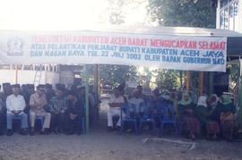 Acara Pelantikan Bupati Nagan Raya & Bupati Aceh Jaya oleh Gubernur Aceh, Tanggal; 22 Juli 20...