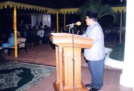 Malam Resepsi Kenegaraan yang dilangsungkan di Pendopo Aceh Barat, tanggal; 17 Agustus 2002 (1)