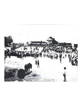 Pacuan Kuda Tradisional Gayo dalam Rangka Hut RI, Agustus 1973 Berlokasi di Lapangan Musara Alun ...