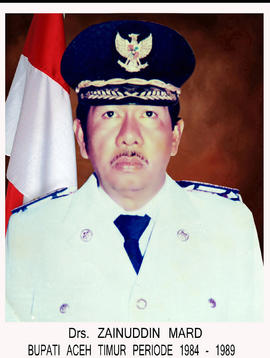 Bupati Aceh Timur ke XIII, Drs. ZAINUDDIN MARD