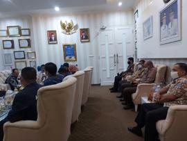 Kunjungan Deputi ANRI dengan Walikota Banda Aceh terkait Audiensi Penyelenggaraan Kearsipan