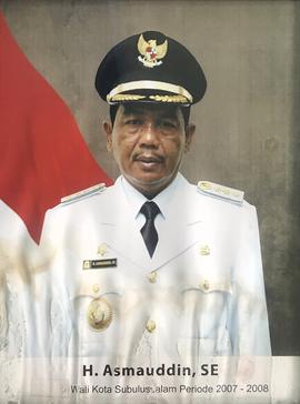 Pj Walikota Subulussalam  H. Asmauddin, SE