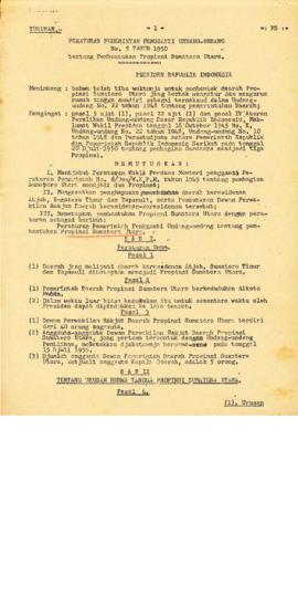 AC02-13/1- 13.4 - Peraturan Pemerintahan pengganti Undang-undang No.5 tahun 1950 tentang Pembentu...