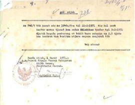AC08-124 - Berkas sehubungan dengan pembangunan permanen Kantor Kecamatan Baiturrahman Banda Aceh...