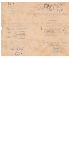 AC01-49/4- 49.1 - Peta Kabupaten Aceh Besar ukuran 3/4 : 200.000 tahun 1951 (Konsep)  1