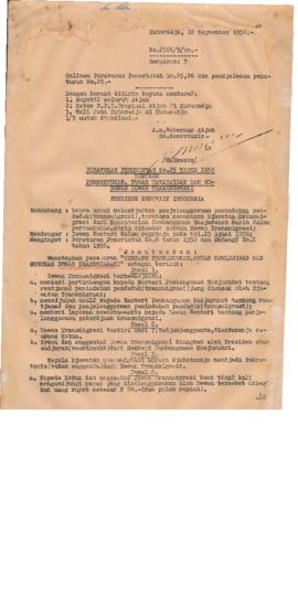 AC02-25/2- 25.1 - Surat Dari Gubernur Aceh, Tanggal 16 September 1950 No.6366/5/Um 1