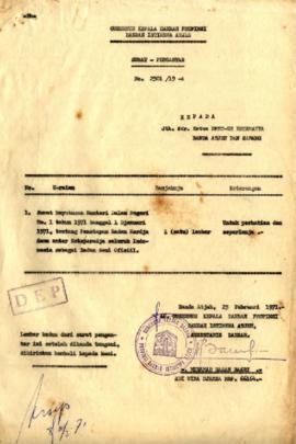 AC08-2 - Surat Keputusan Menteri Dalam Negeri No.1 Tahun 1971 Tanggal 1 januari 1971 Tentang Pene...