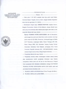 AC09-3-3 - Penobatan Sebagai Sulthanah Teungku Putroe Safiatuddin Cahta Nur Alam 2
