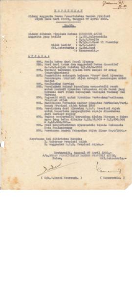 AC02-01/1- 1.21 - Keputusan Sidang Anggota Dewan Pemerintahan Daerah Sementara Provinsi Aceh No.22 1